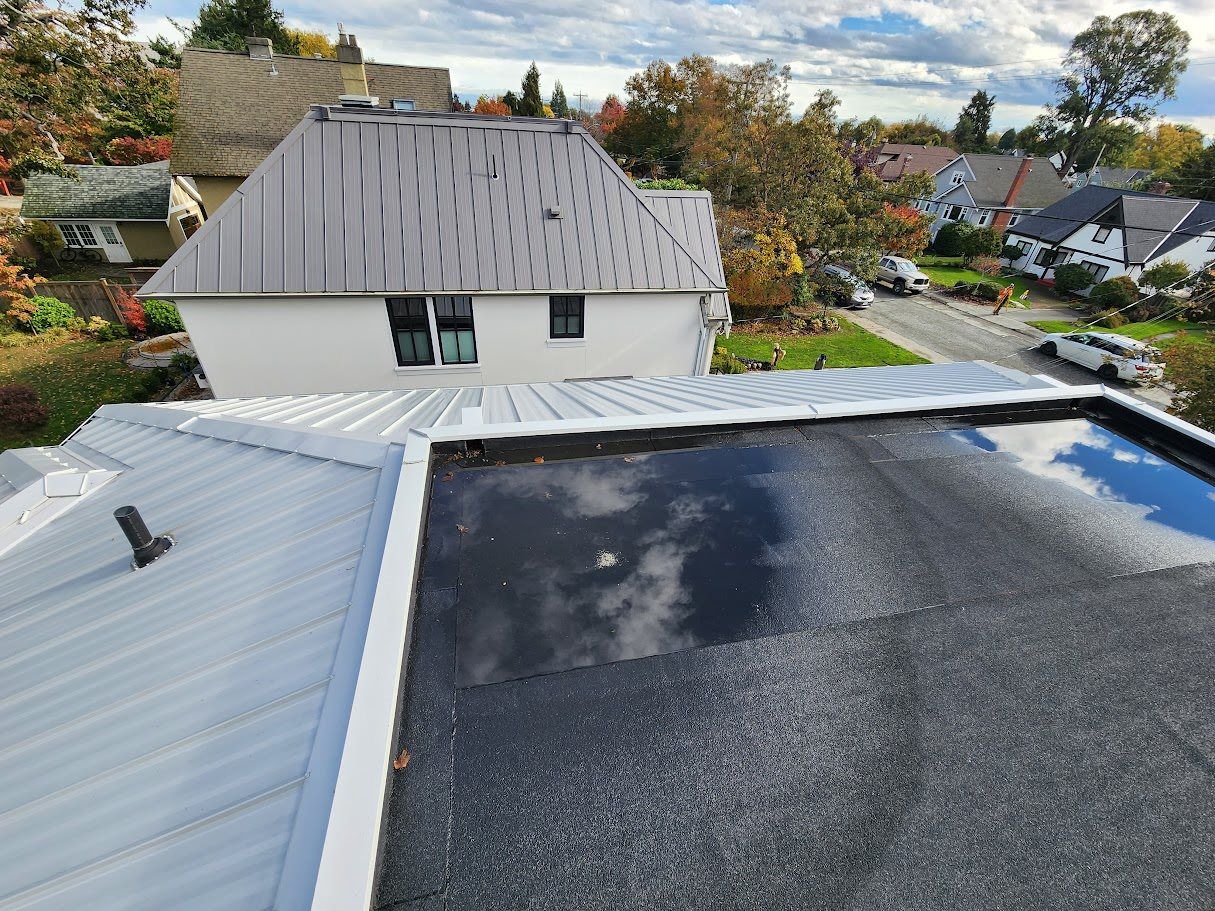 Flat and metal roof Langford bc