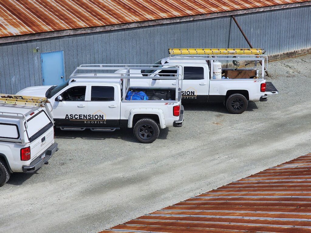 Professional roof structure repair by Ascension Roofing